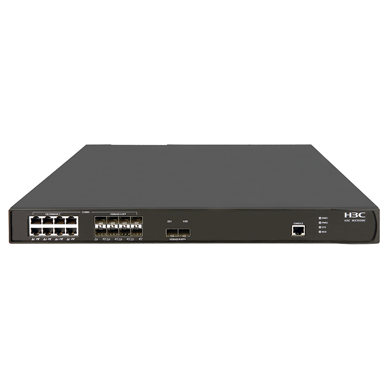 H3C WX3520H 8 *GE combo + 2 *SFP+ 企业级核心多业务无线控制器